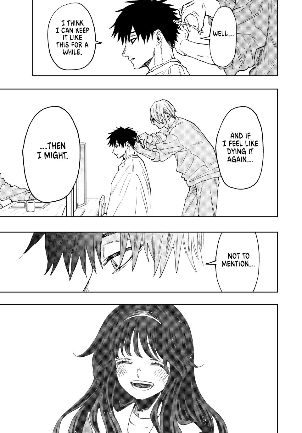 Kaoru Hana wa Rin to Saku Chapter 83 page 7 - Chapter 83: He'll Be Fine
