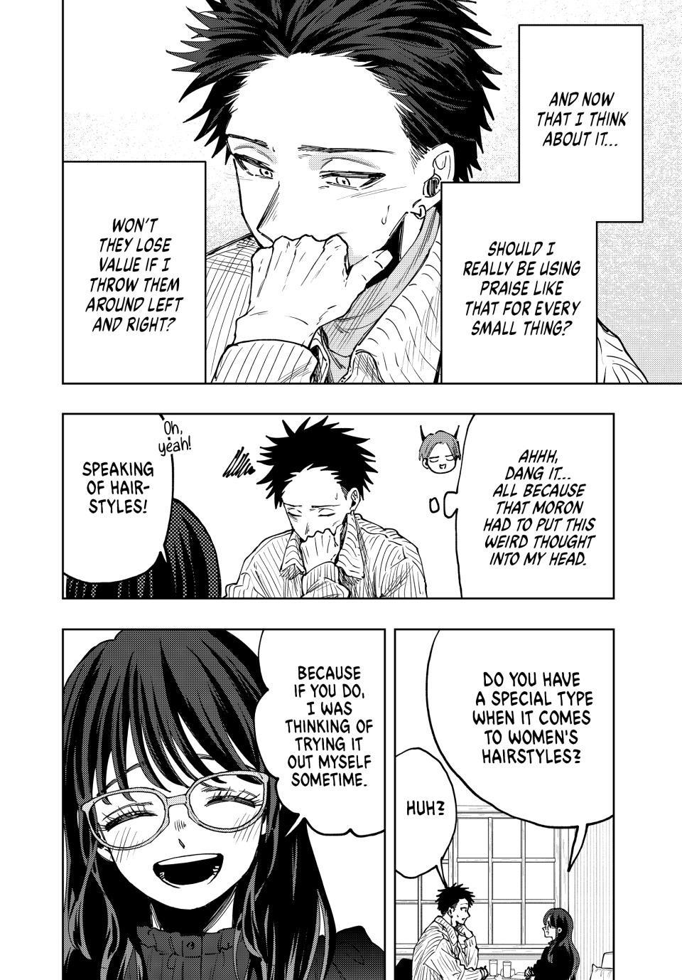 Kaoru Hana wa Rin to Saku Chapter 84 page 10 - Chapter 84: Rintaro's Worries
