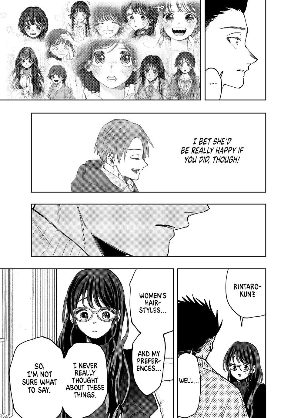 Kaoru Hana wa Rin to Saku Chapter 84 page 11 - Chapter 84: Rintaro's Worries