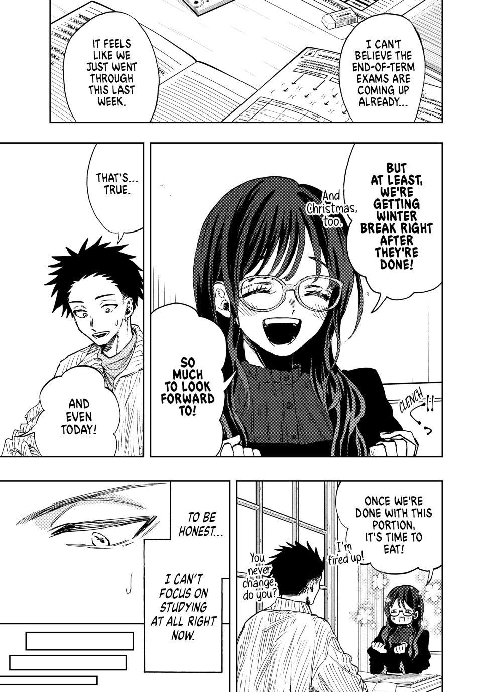Kaoru Hana wa Rin to Saku Chapter 84 page 3 - Chapter 84: Rintaro's Worries