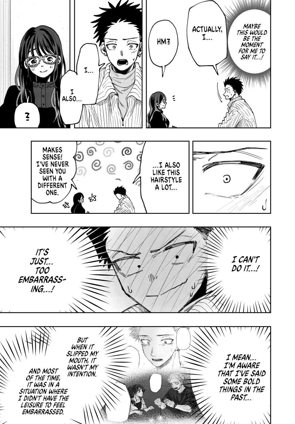 Kaoru Hana wa Rin to Saku Chapter 84 page 9 - Chapter 84: Rintaro's Worries