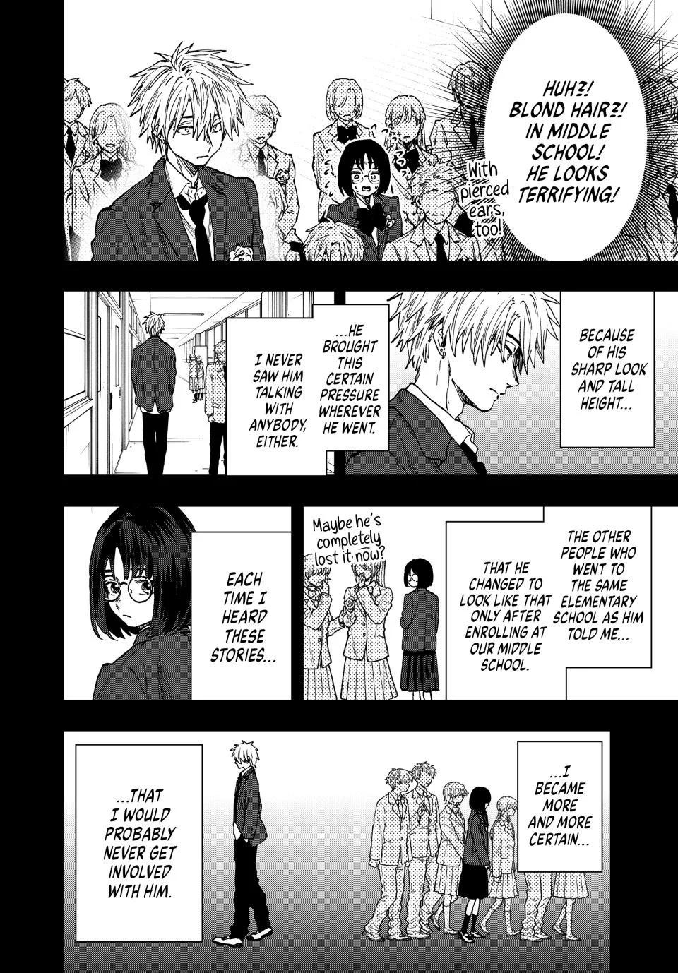 Kaoru Hana wa Rin to Saku Chapter 85 page 10 - Chapter 85: A Classmate From Middle School