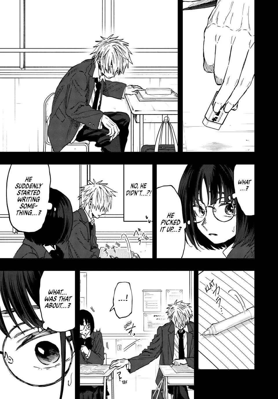 Kaoru Hana wa Rin to Saku Chapter 85 page 13 - Chapter 85: A Classmate From Middle School