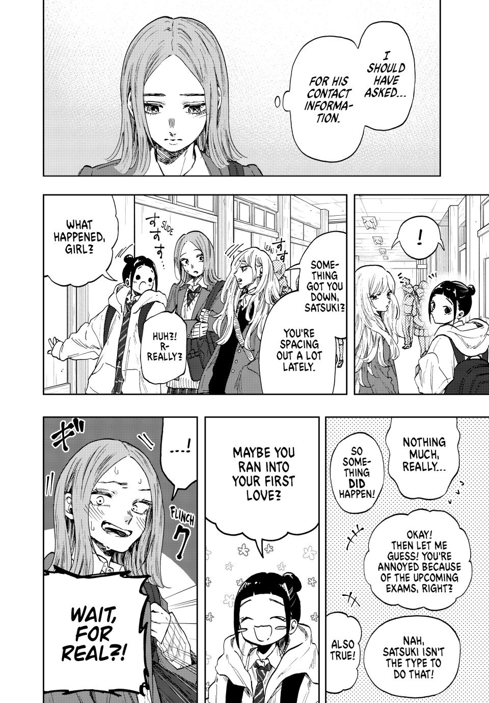 Kaoru Hana wa Rin to Saku Chapter 86 page 4 - Chapter 86: Satsuki Nabata