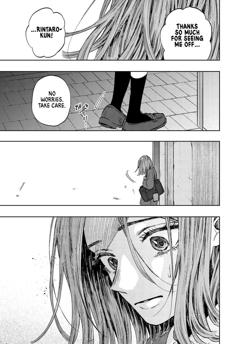 Kaoru Hana wa Rin to Saku Chapter 87 page 1 - Chapter 87: First Love and Broken Heart