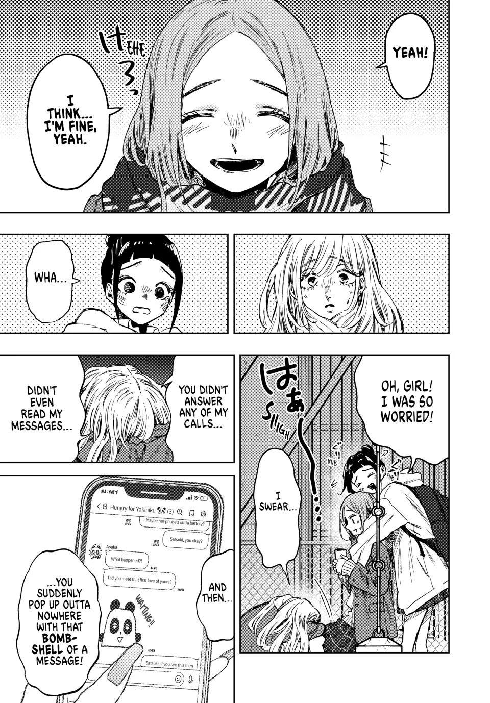 Kaoru Hana wa Rin to Saku Chapter 87 page 11 - Chapter 87: First Love and Broken Heart