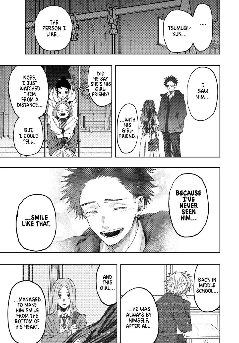 Kaoru Hana wa Rin to Saku Chapter 87 page 13 - Chapter 87: First Love and Broken Heart