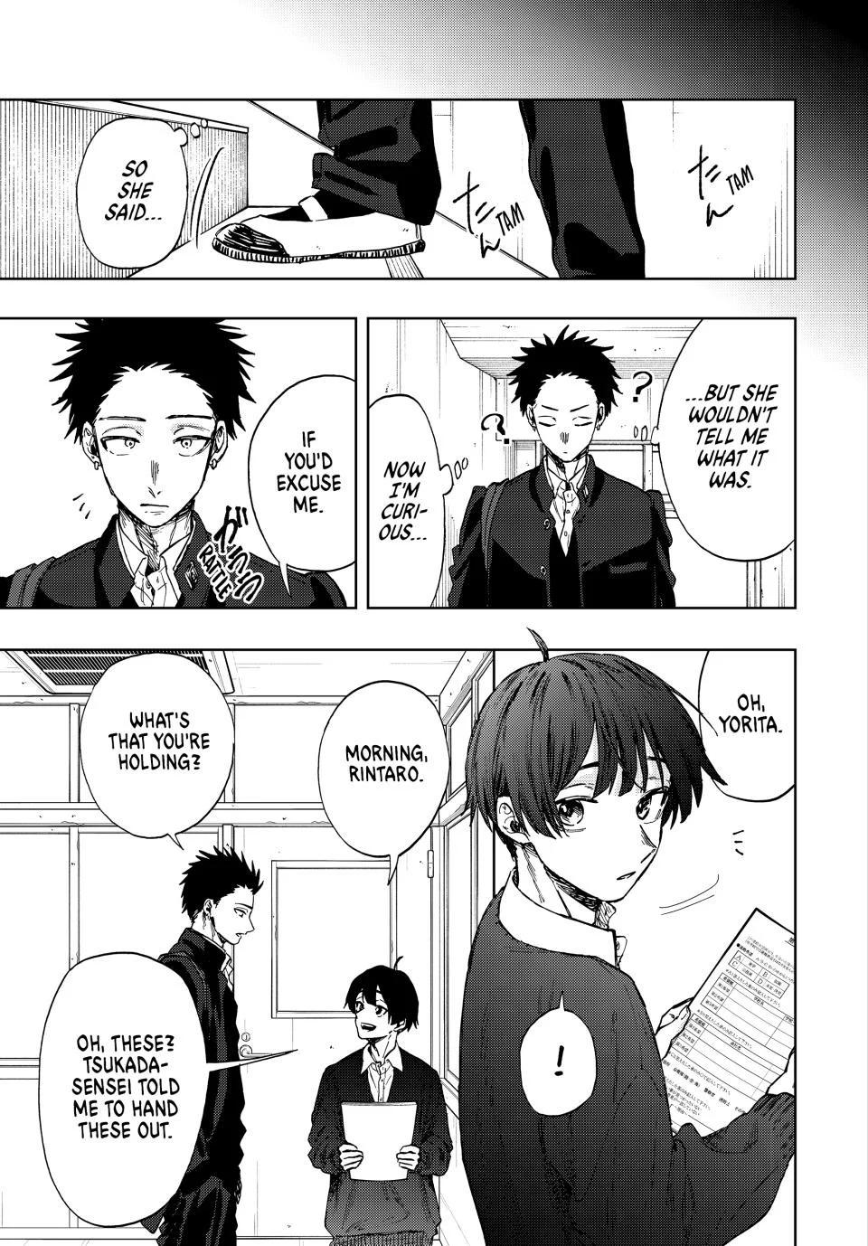 Kaoru Hana wa Rin to Saku Chapter 89 page 11 - Chapter 89: Career Survey