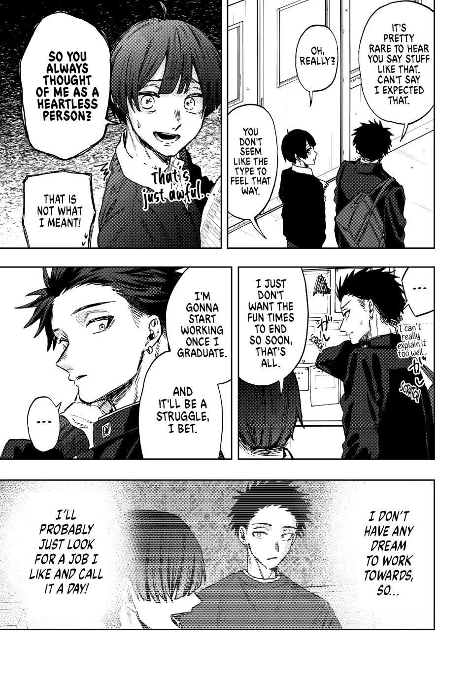Kaoru Hana wa Rin to Saku Chapter 89 page 13 - Chapter 89: Career Survey