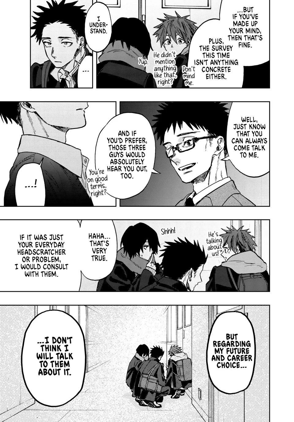Kaoru Hana wa Rin to Saku Chapter 89 page 19 - Chapter 89: Career Survey
