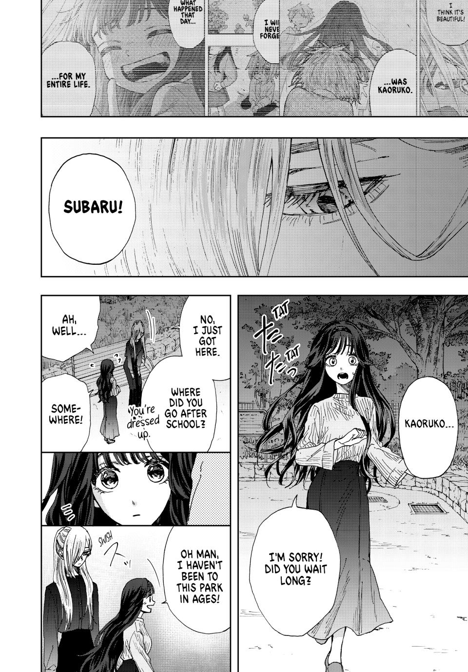 Kaoru Hana wa Rin to Saku Chapter 9 page 18 - Chapter 9: Waguri-san's Existence