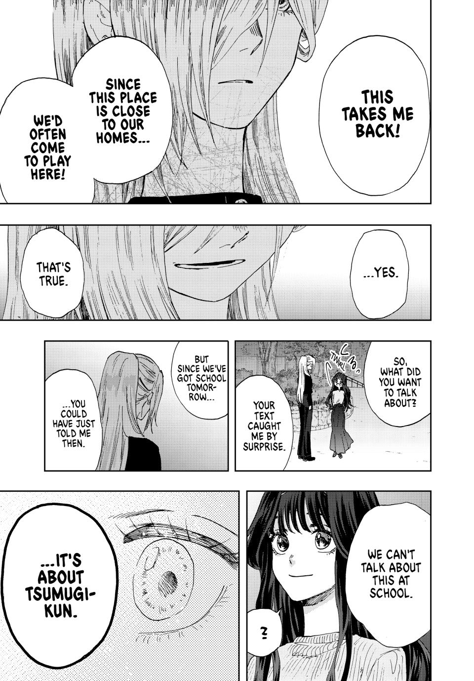 Kaoru Hana wa Rin to Saku Chapter 9 page 19 - Chapter 9: Waguri-san's Existence