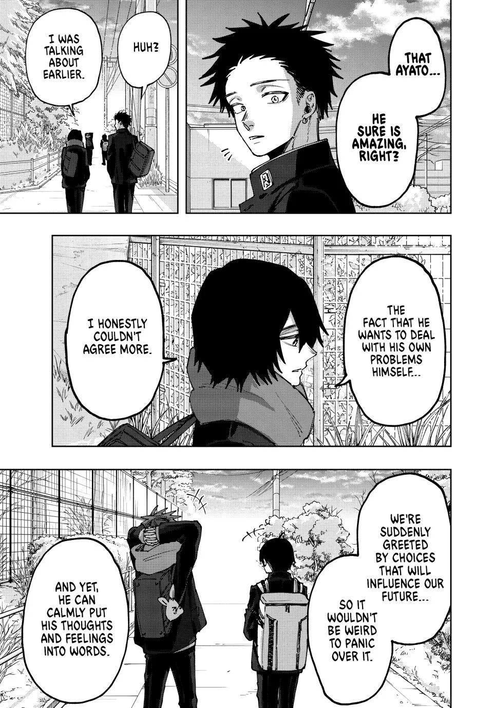 Kaoru Hana wa Rin to Saku Chapter 90 page 11 - Chapter 90: Yorita's Future