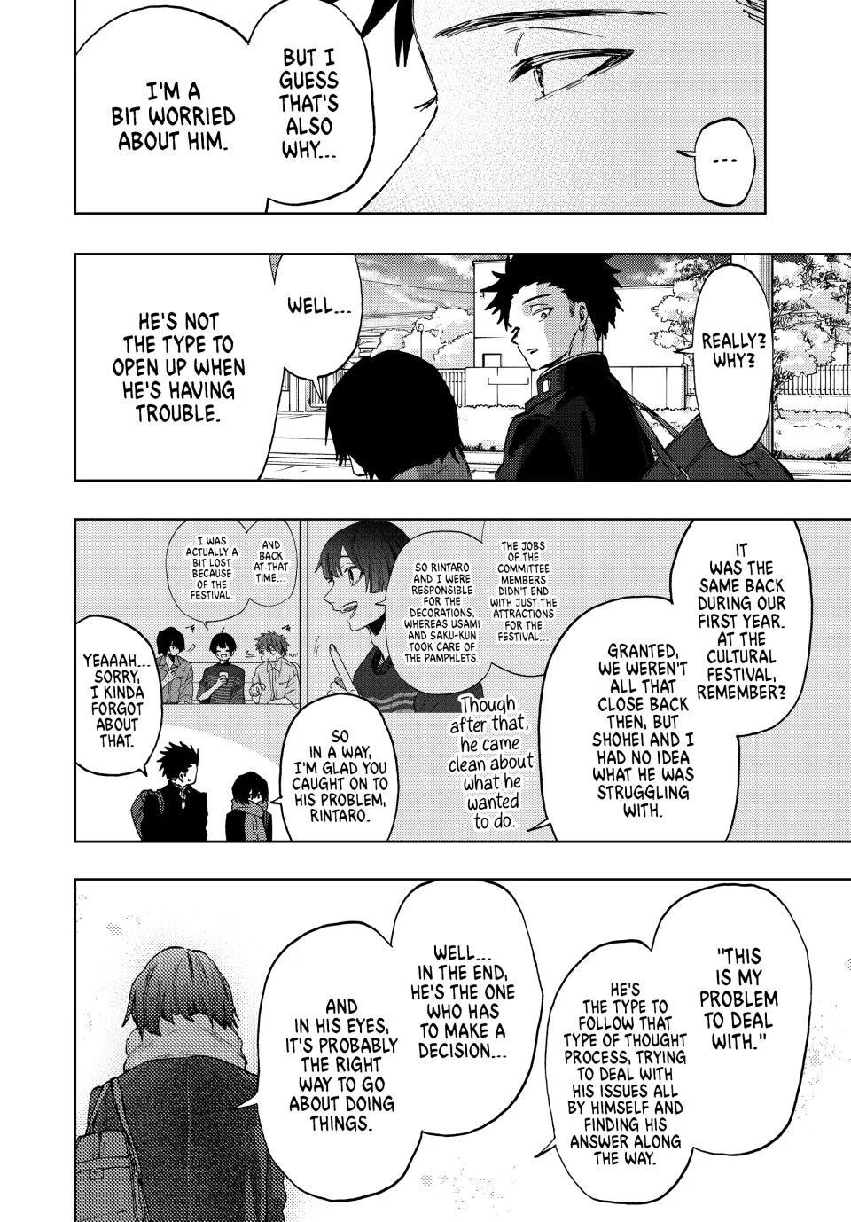 Kaoru Hana wa Rin to Saku Chapter 90 page 12 - Chapter 90: Yorita's Future