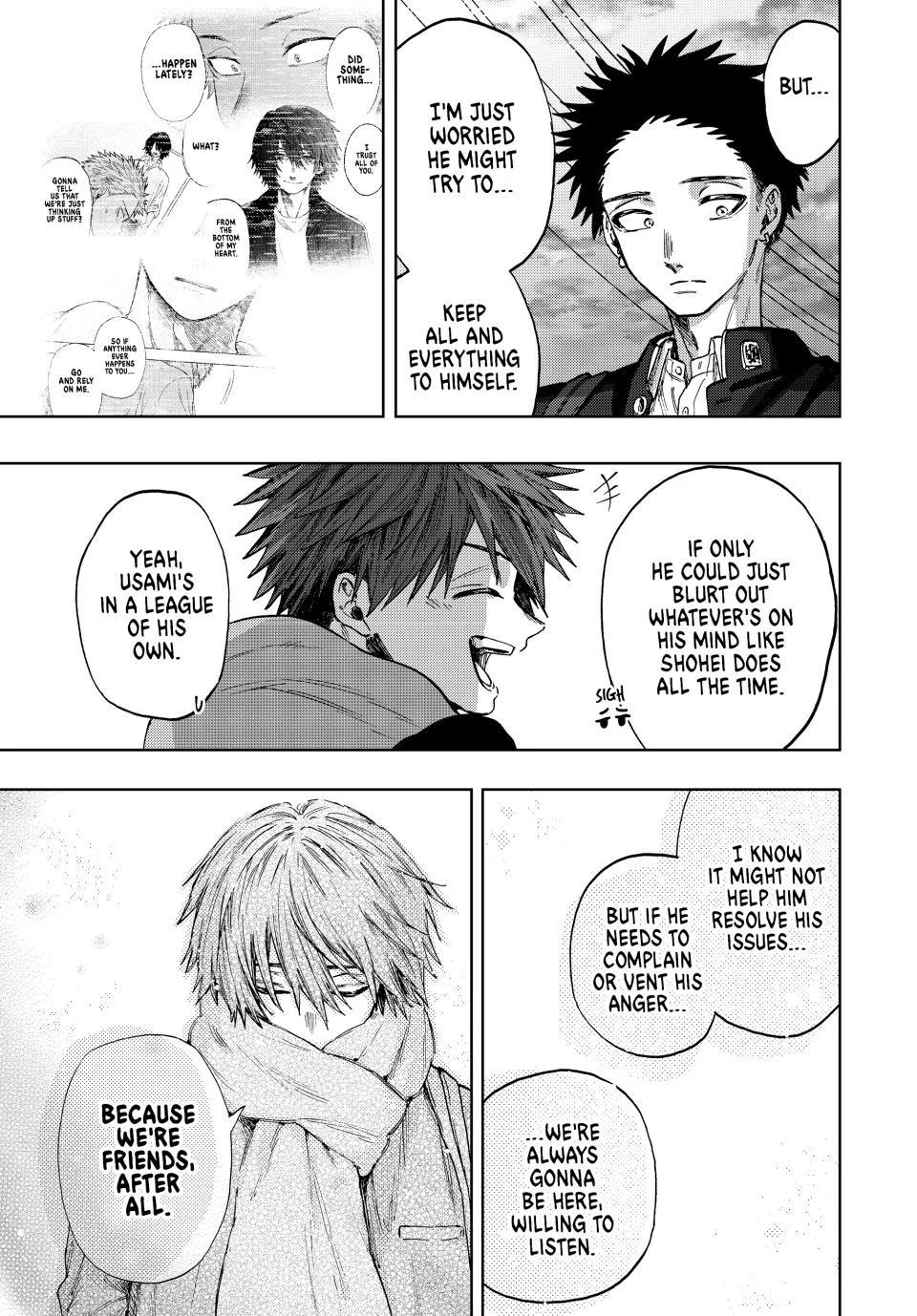 Kaoru Hana wa Rin to Saku Chapter 90 page 13 - Chapter 90: Yorita's Future