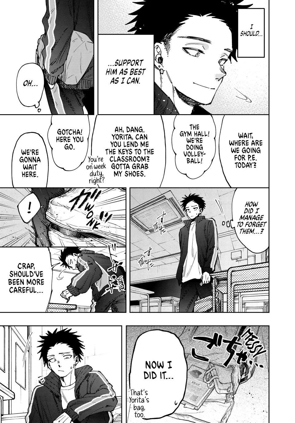 Kaoru Hana wa Rin to Saku Chapter 90 page 17 - Chapter 90: Yorita's Future