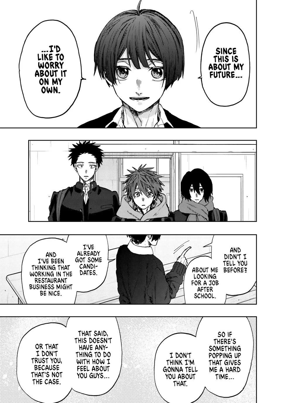 Kaoru Hana wa Rin to Saku Chapter 90 page 9 - Chapter 90: Yorita's Future