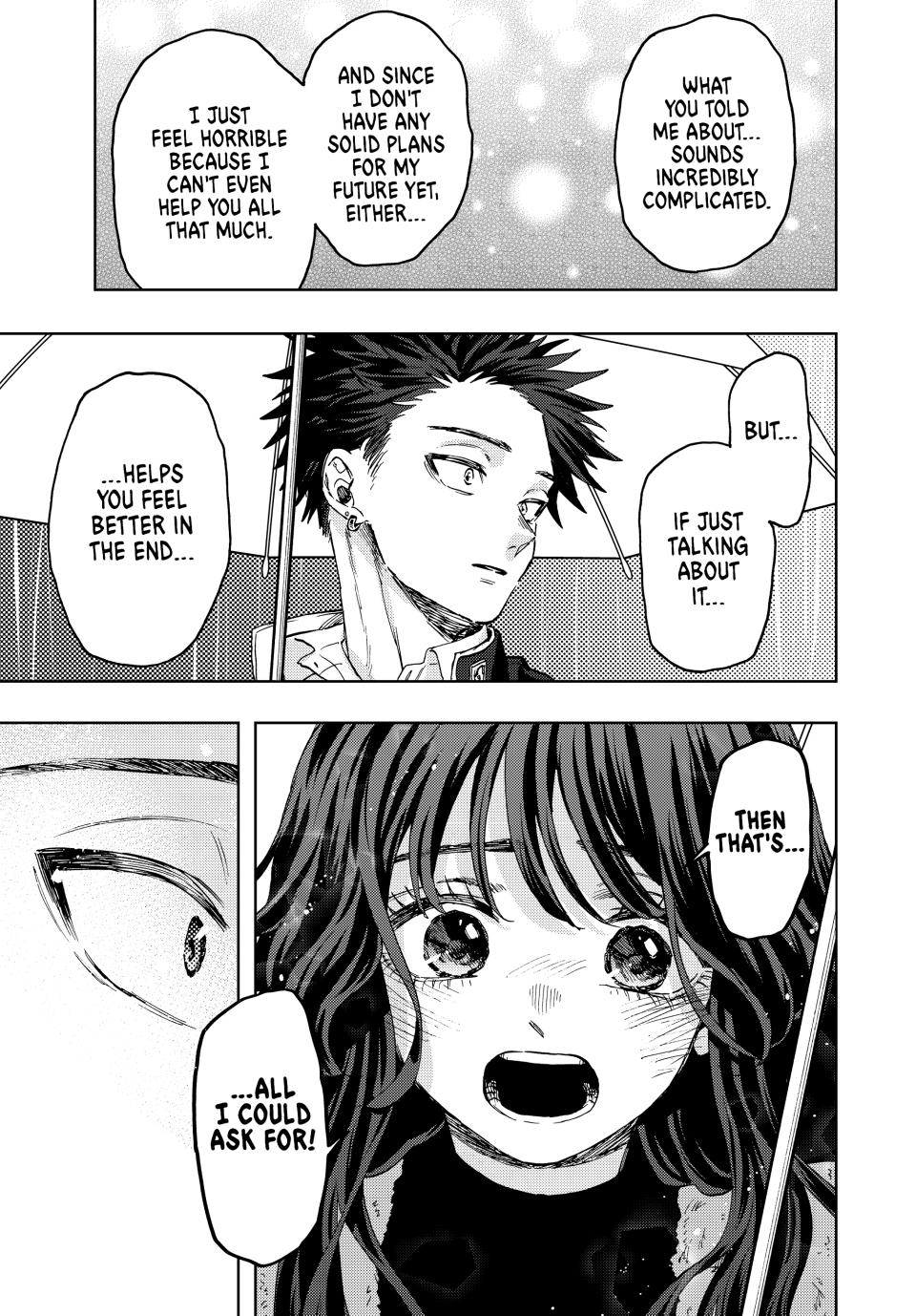 Kaoru Hana wa Rin to Saku Chapter 91 page 13 - Chapter 91: What Must Be Told