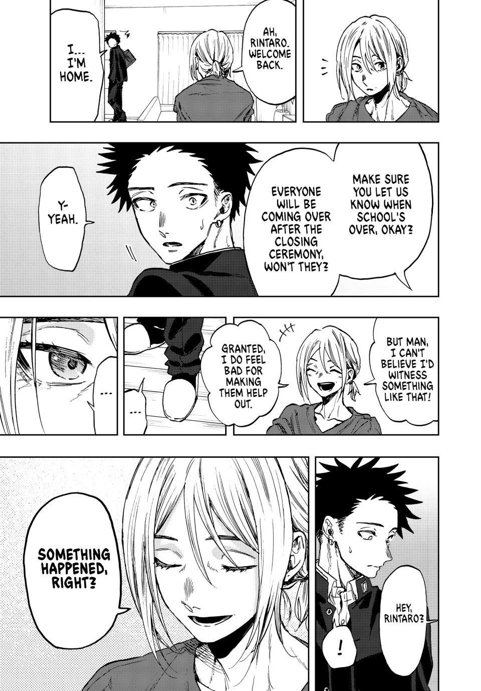 Kaoru Hana wa Rin to Saku Chapter 91 page 17 - Chapter 91: What Must Be Told