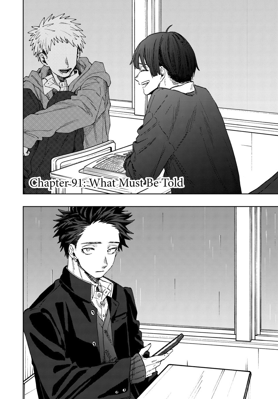 Kaoru Hana wa Rin to Saku Chapter 91 page 2 - Chapter 91: What Must Be Told