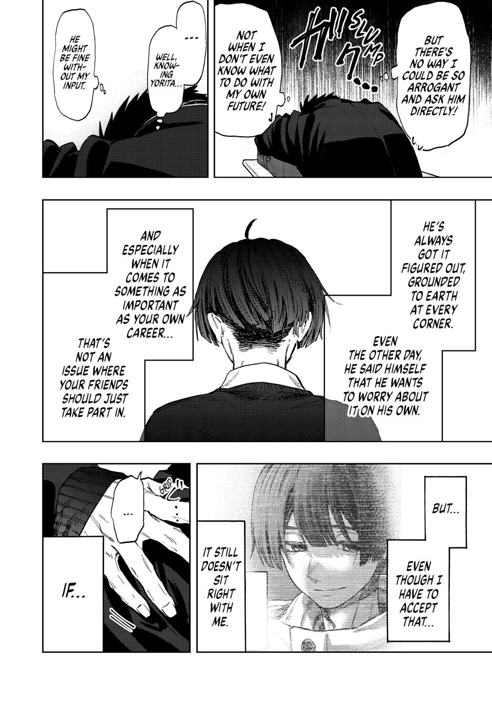 Kaoru Hana wa Rin to Saku Chapter 91 page 4 - Chapter 91: What Must Be Told