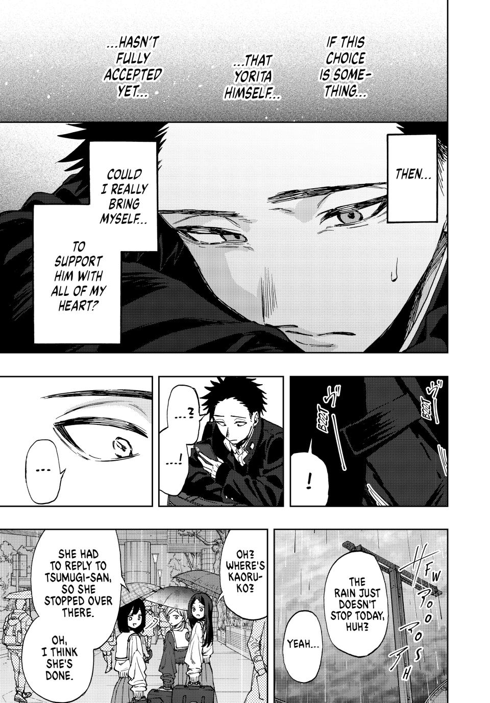 Kaoru Hana wa Rin to Saku Chapter 91 page 5 - Chapter 91: What Must Be Told