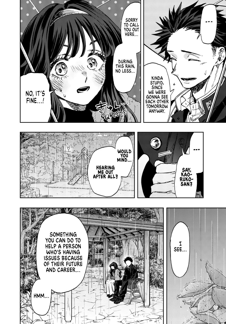 Kaoru Hana wa Rin to Saku Chapter 91 page 8 - Chapter 91: What Must Be Told