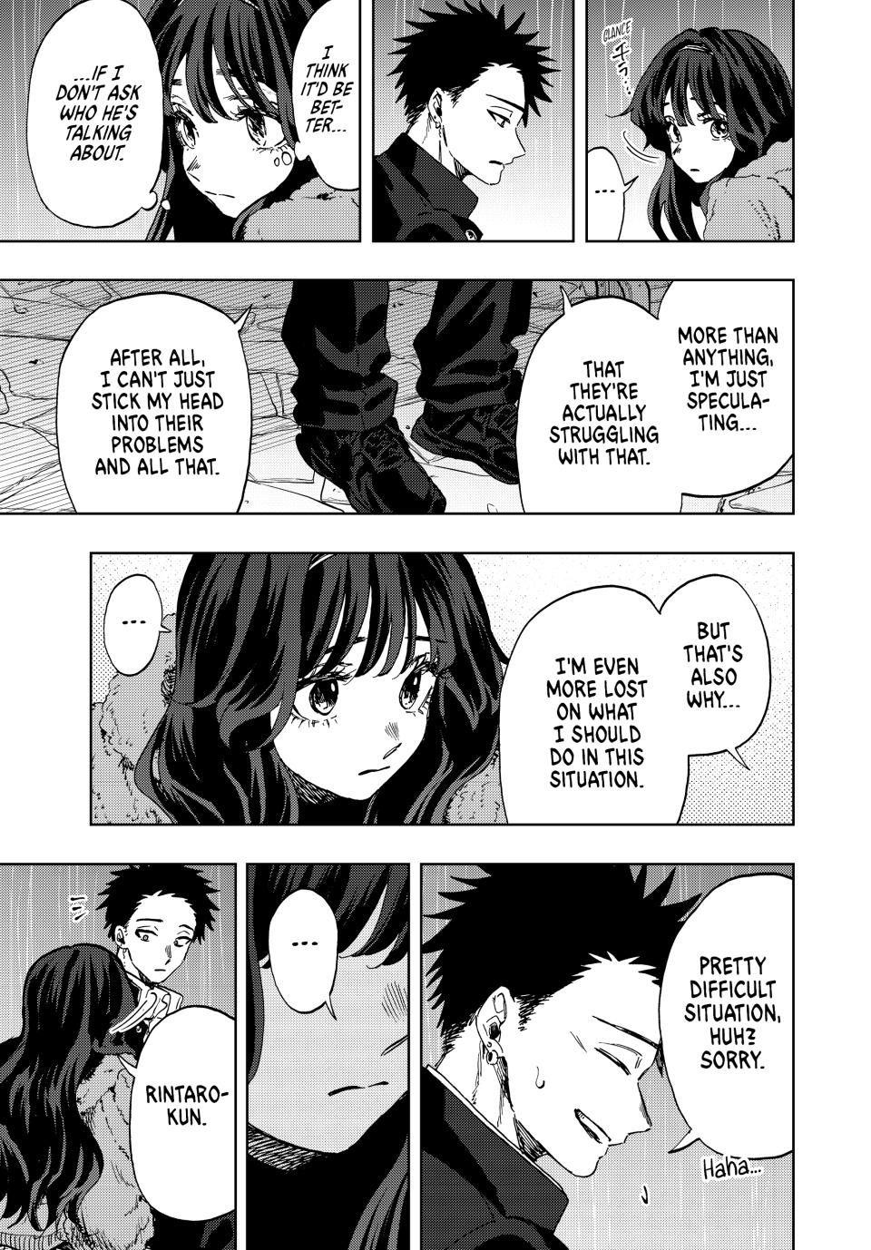 Kaoru Hana wa Rin to Saku Chapter 91 page 9 - Chapter 91: What Must Be Told