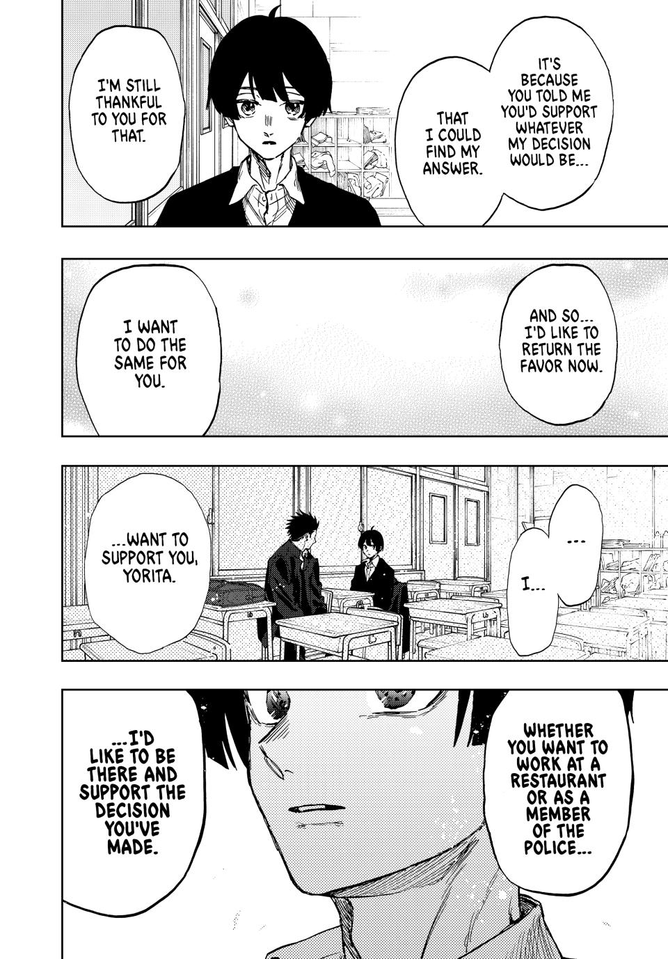 Kaoru Hana wa Rin to Saku Chapter 92 page 10 - Chapter 92: Rintaro and Yorita