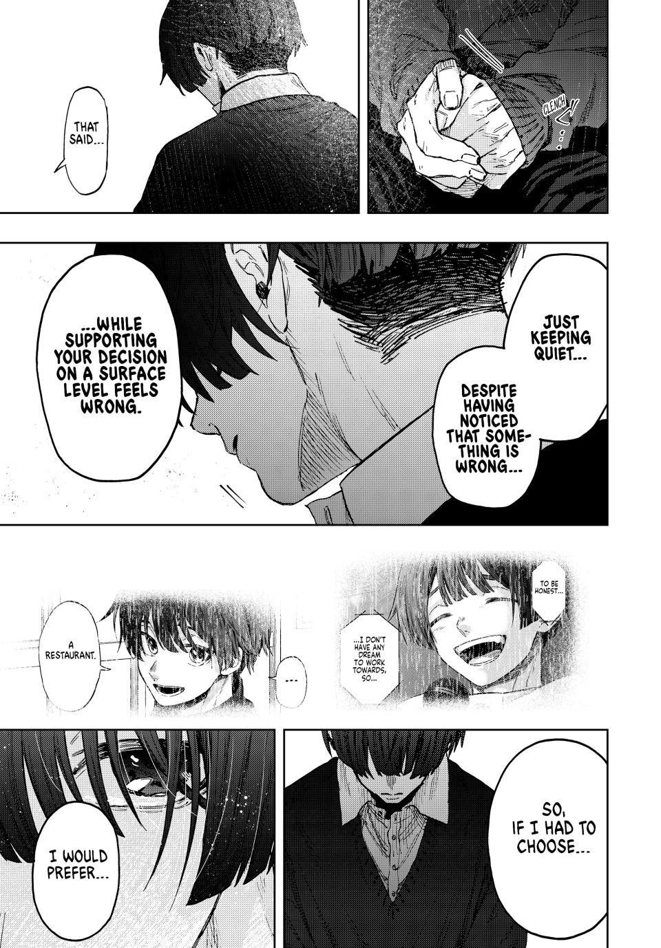 Kaoru Hana wa Rin to Saku Chapter 92 page 11 - Chapter 92: Rintaro and Yorita