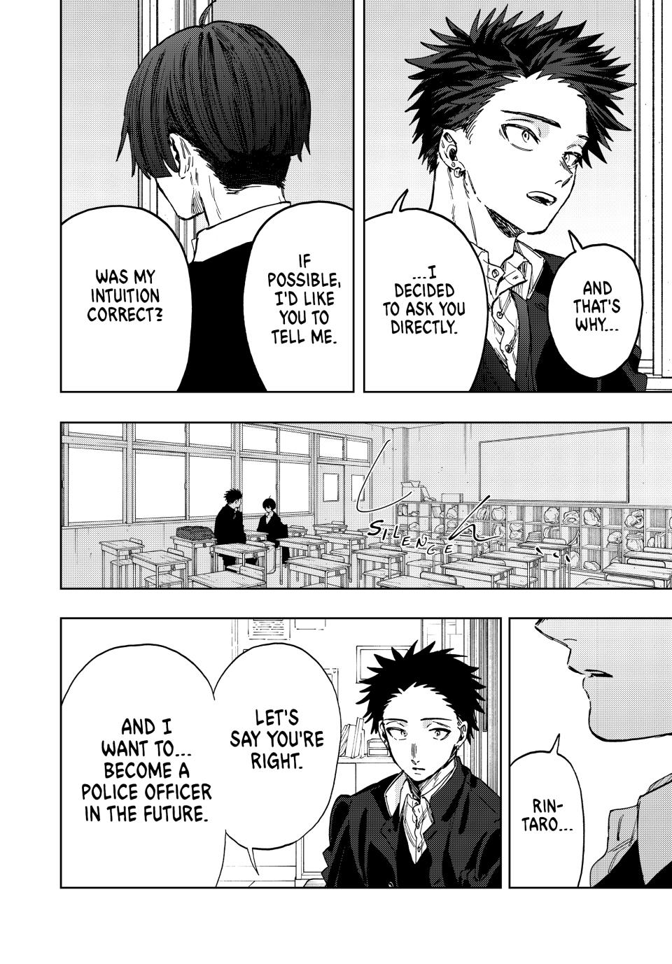 Kaoru Hana wa Rin to Saku Chapter 92 page 8 - Chapter 92: Rintaro and Yorita