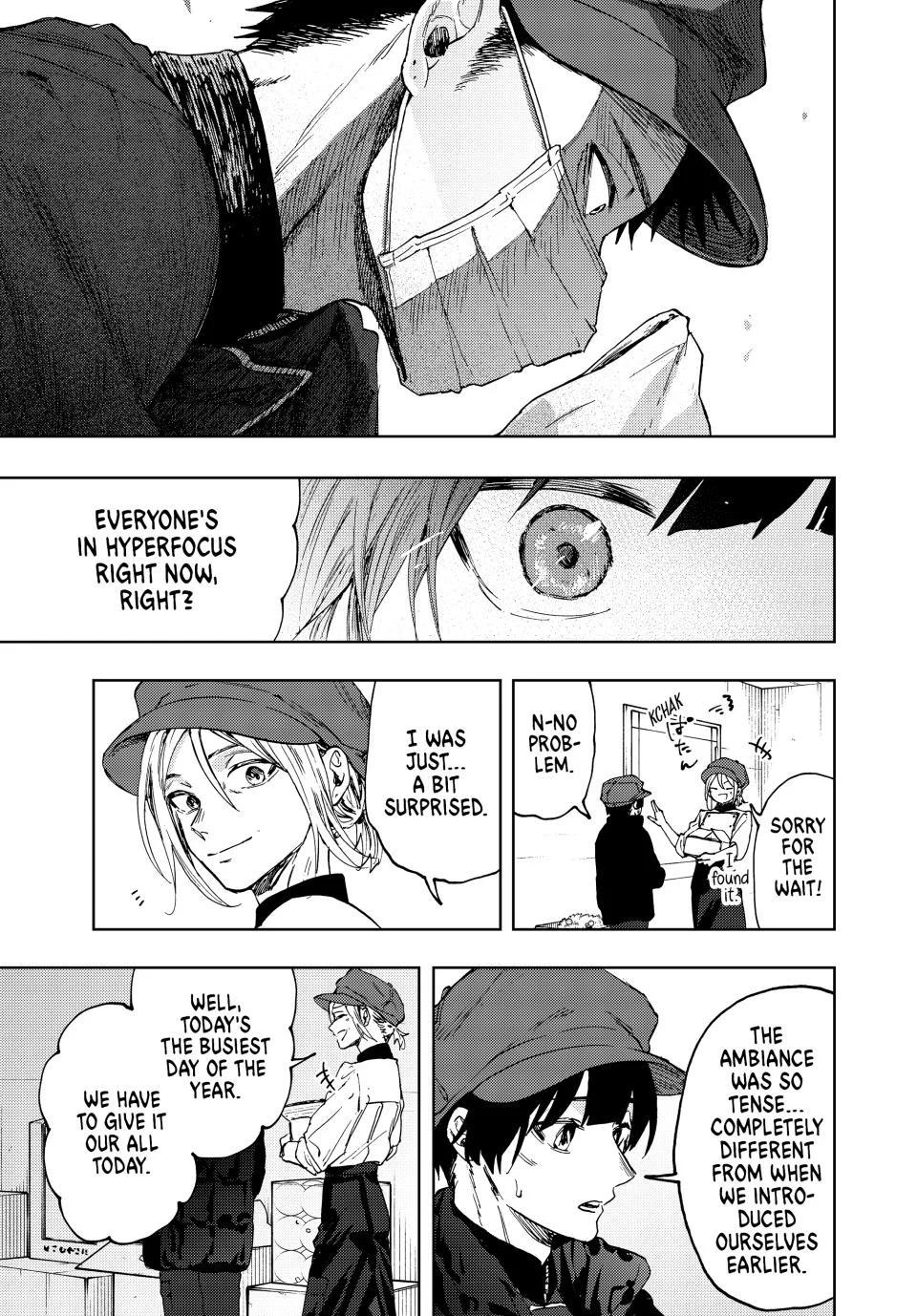 Kaoru Hana wa Rin to Saku Chapter 93 page 13 - Chapter 93: Christmas Helpers