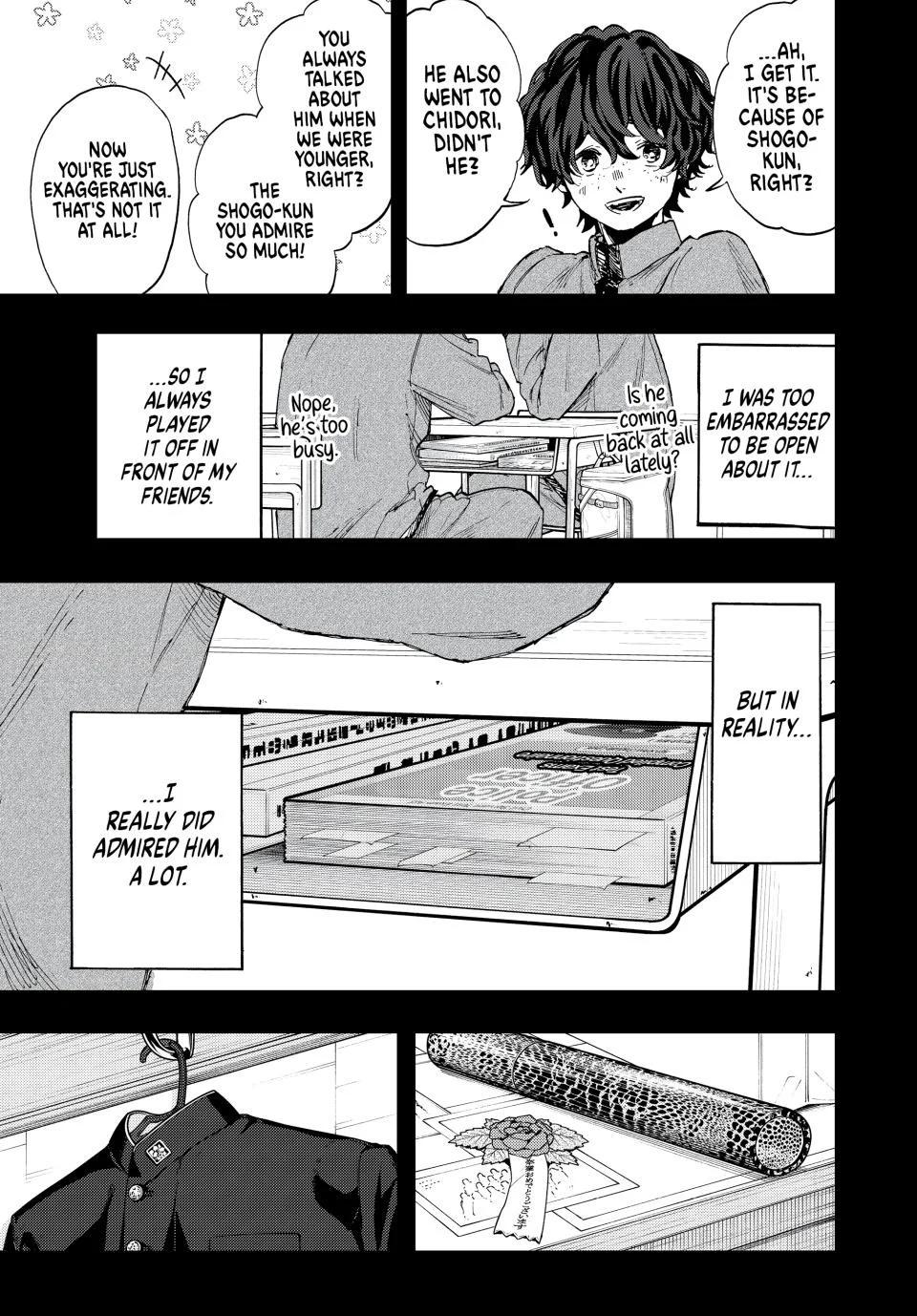 Kaoru Hana wa Rin to Saku Chapter 94 page 15 - Chapter 94: Yorita's Past