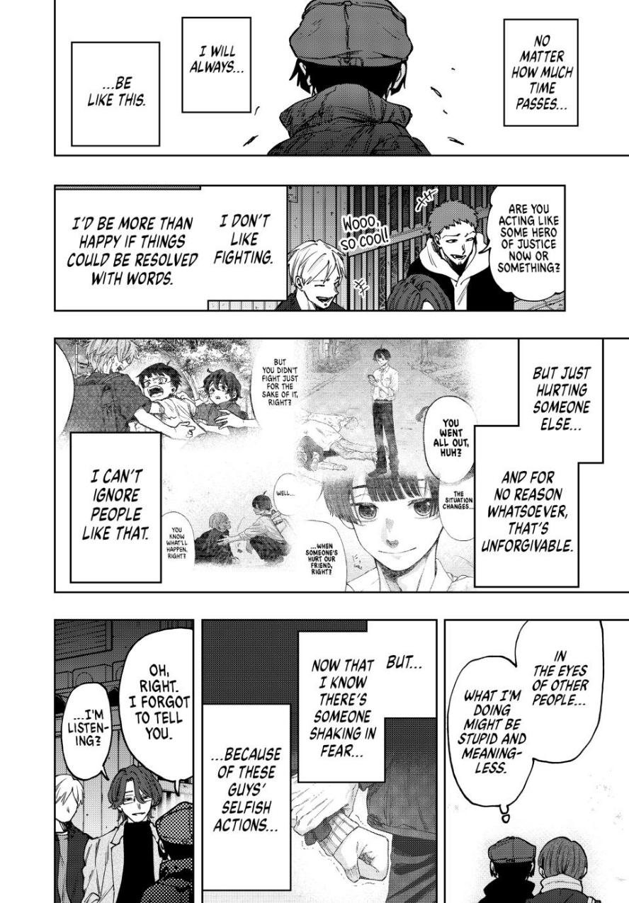 Kaoru Hana wa Rin to Saku Chapter 95 page 14 - Chapter 95: Meaningless