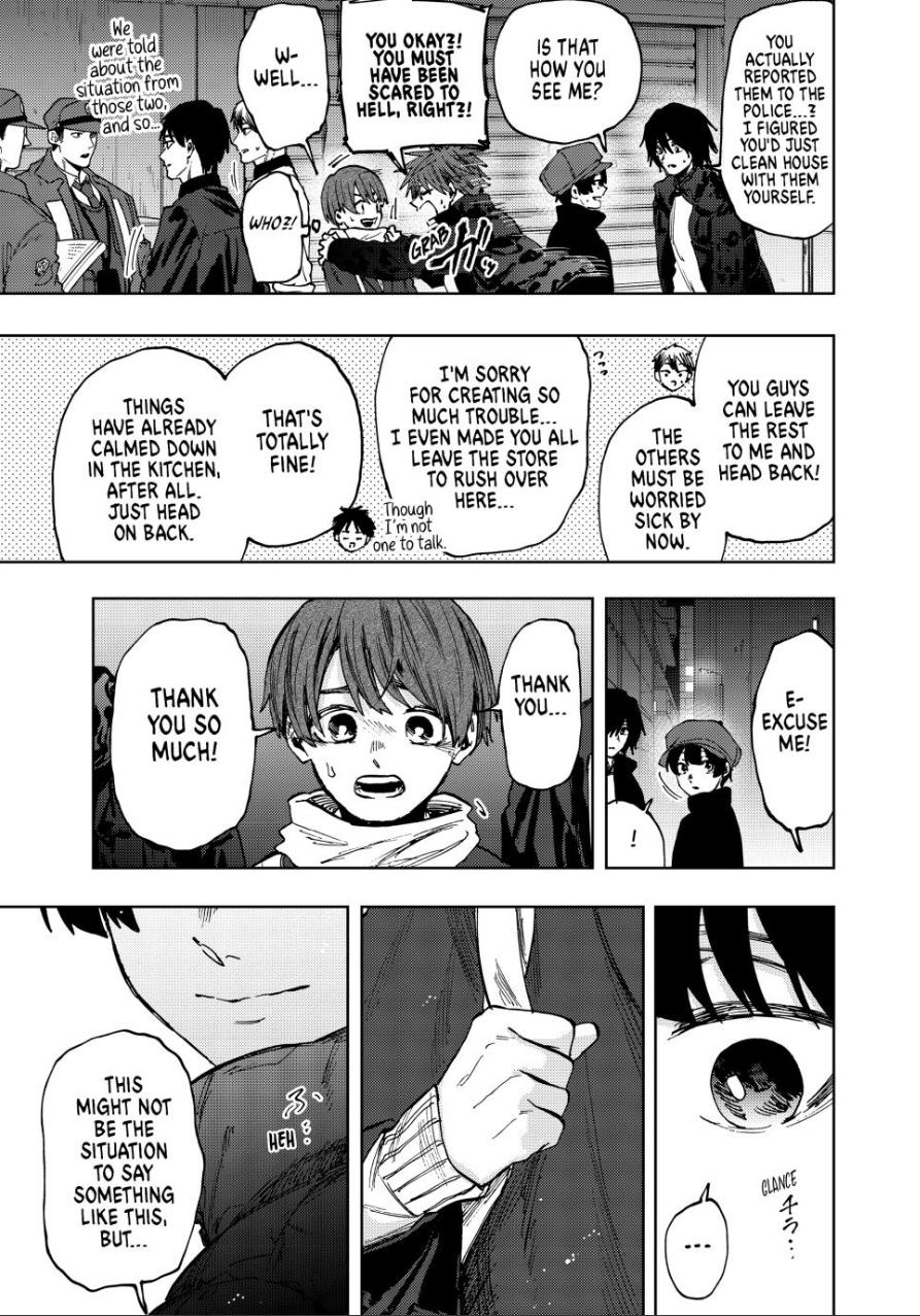 Kaoru Hana wa Rin to Saku Chapter 95 page 18 - Chapter 95: Meaningless