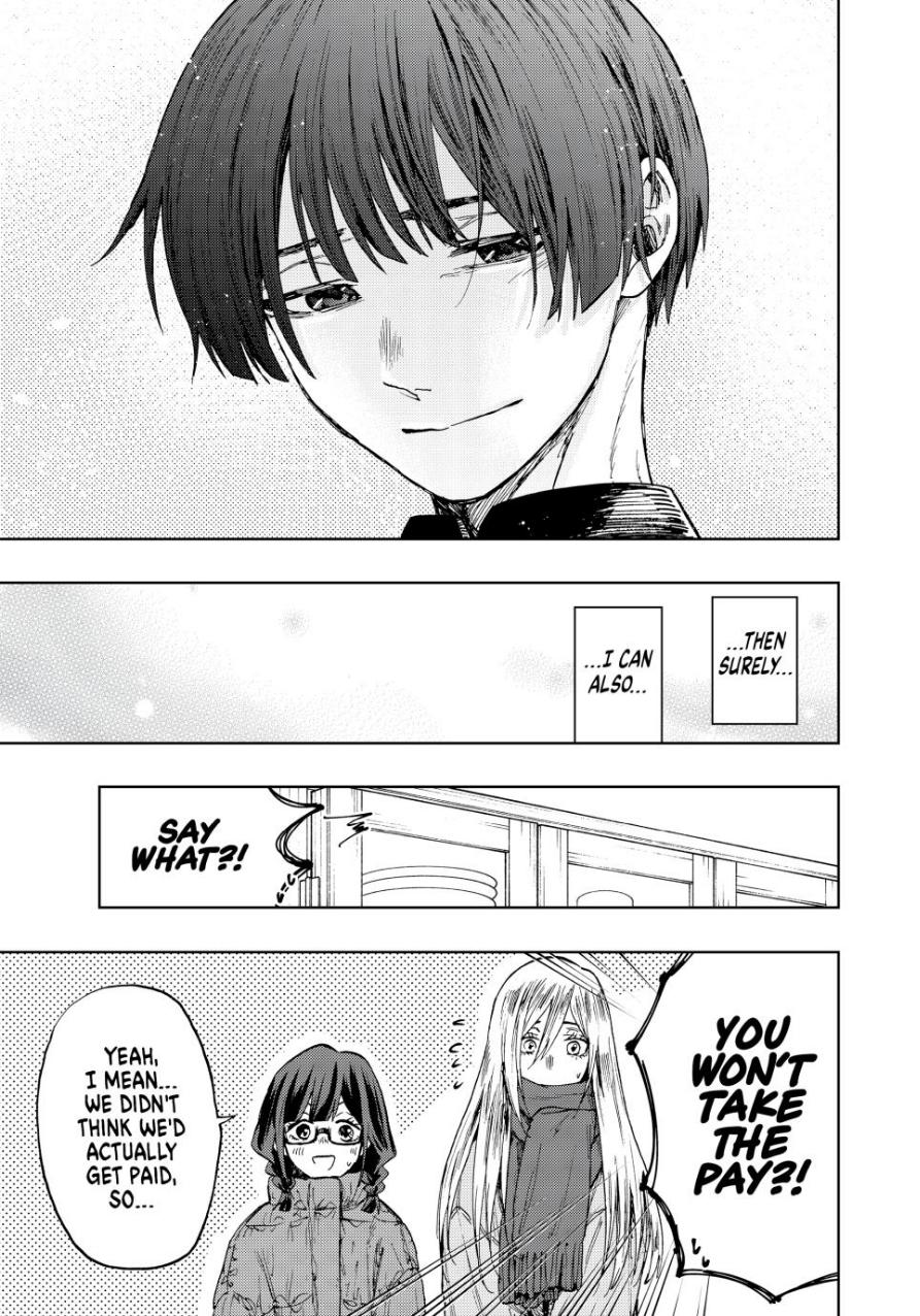 Kaoru Hana wa Rin to Saku Chapter 97 page 15 - Chapter 97: What It Means to Work