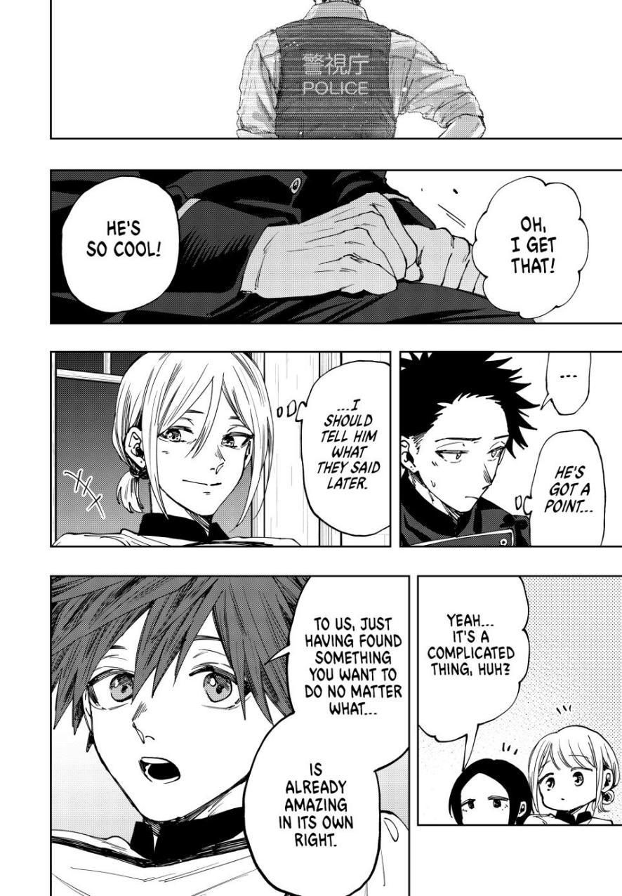 Kaoru Hana wa Rin to Saku Chapter 97 page 8 - Chapter 97: What It Means to Work