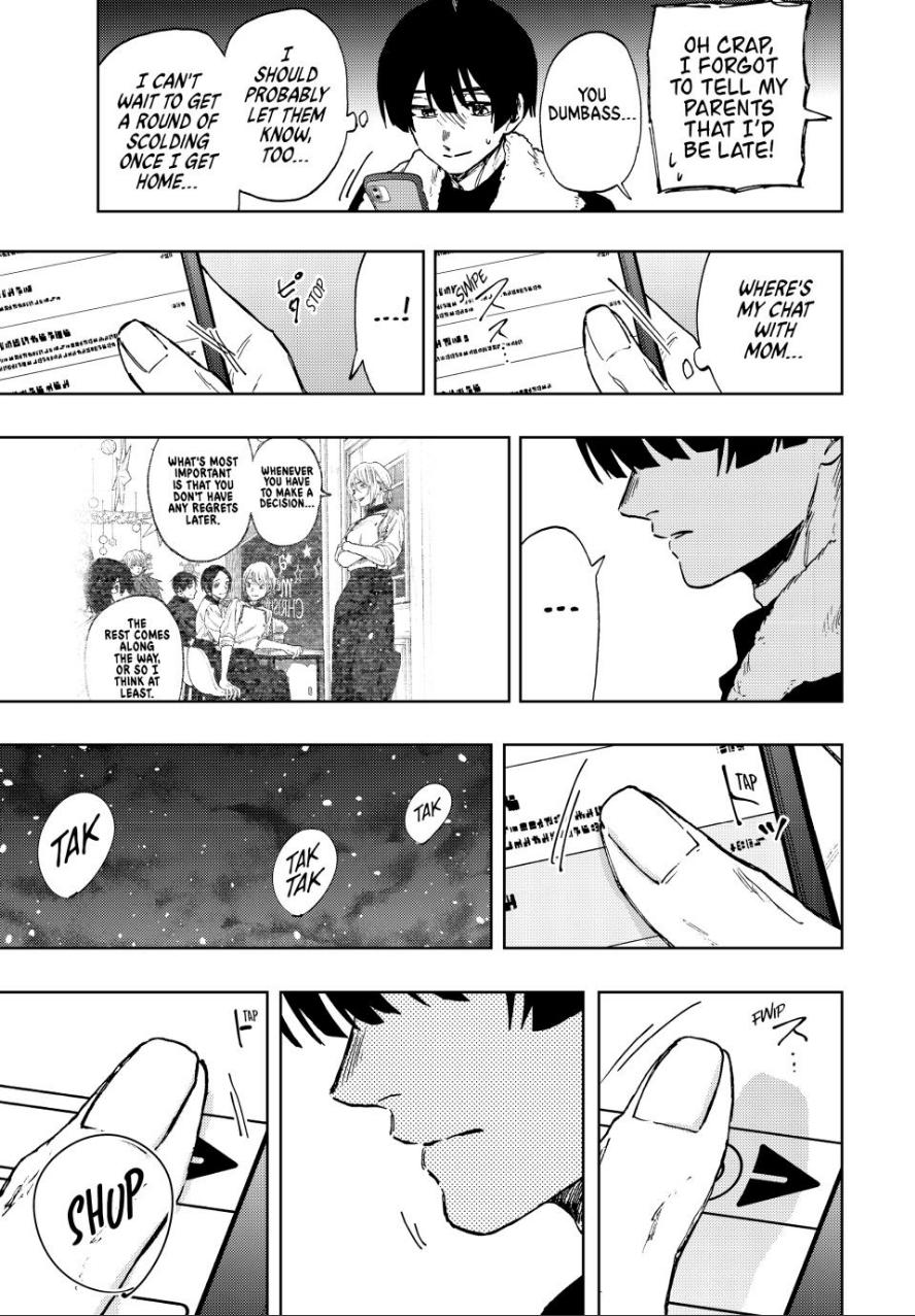Kaoru Hana wa Rin to Saku Chapter 98 page 17 - Chapter 98: Yorita's Answer