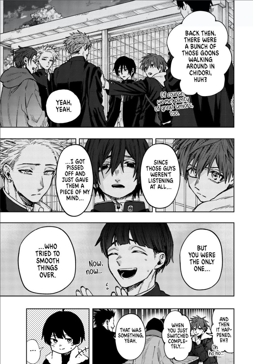Kaoru Hana wa Rin to Saku Chapter 98 page 7 - Chapter 98: Yorita's Answer
