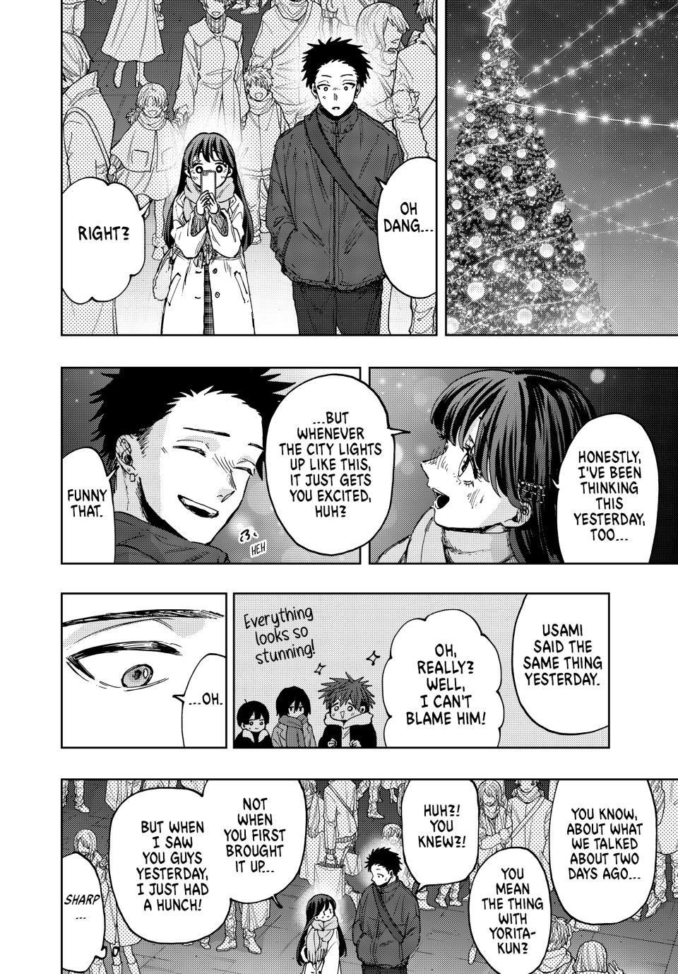 Kaoru Hana wa Rin to Saku Chapter 99 page 14 - Chapter 99: Their Christmas