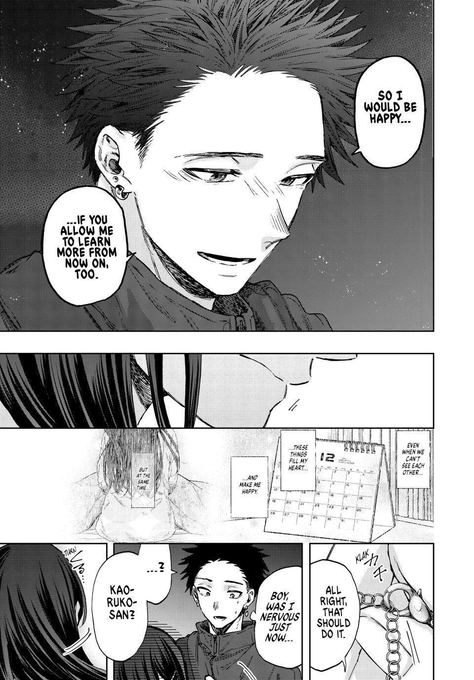 Kaoru Hana wa Rin to Saku Chapter 99 page 25 - Chapter 99: Their Christmas