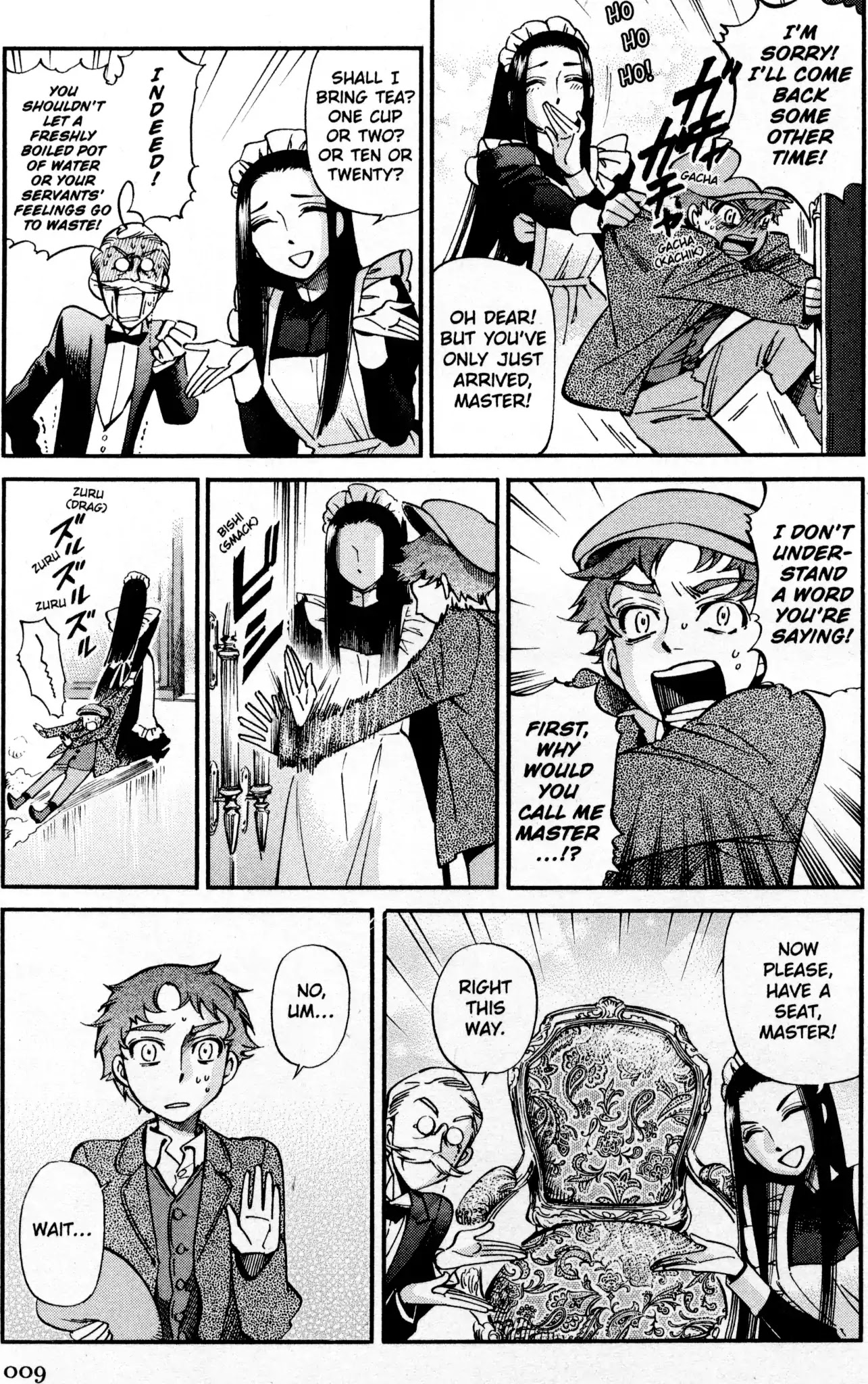 Kaoru Mori: Anything and Something Chapter 1 page 10 - Chapter 1: Welcome to the Mansion, Master!