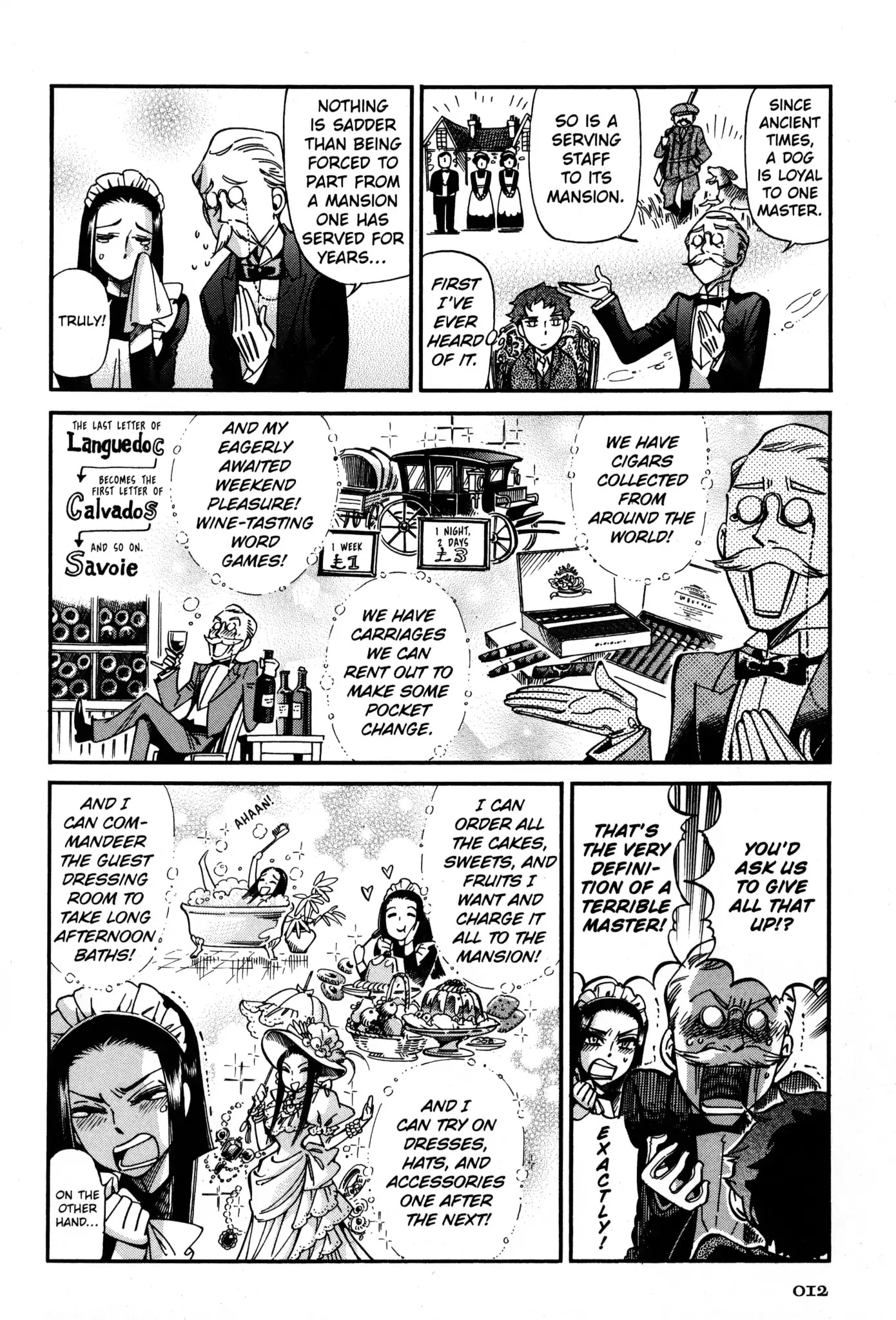 Kaoru Mori: Anything and Something Chapter 1 page 13 - Chapter 1: Welcome to the Mansion, Master!