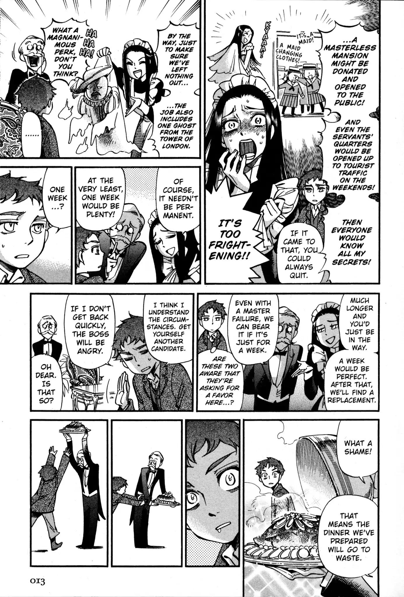 Kaoru Mori: Anything and Something Chapter 1 page 14 - Chapter 1: Welcome to the Mansion, Master!