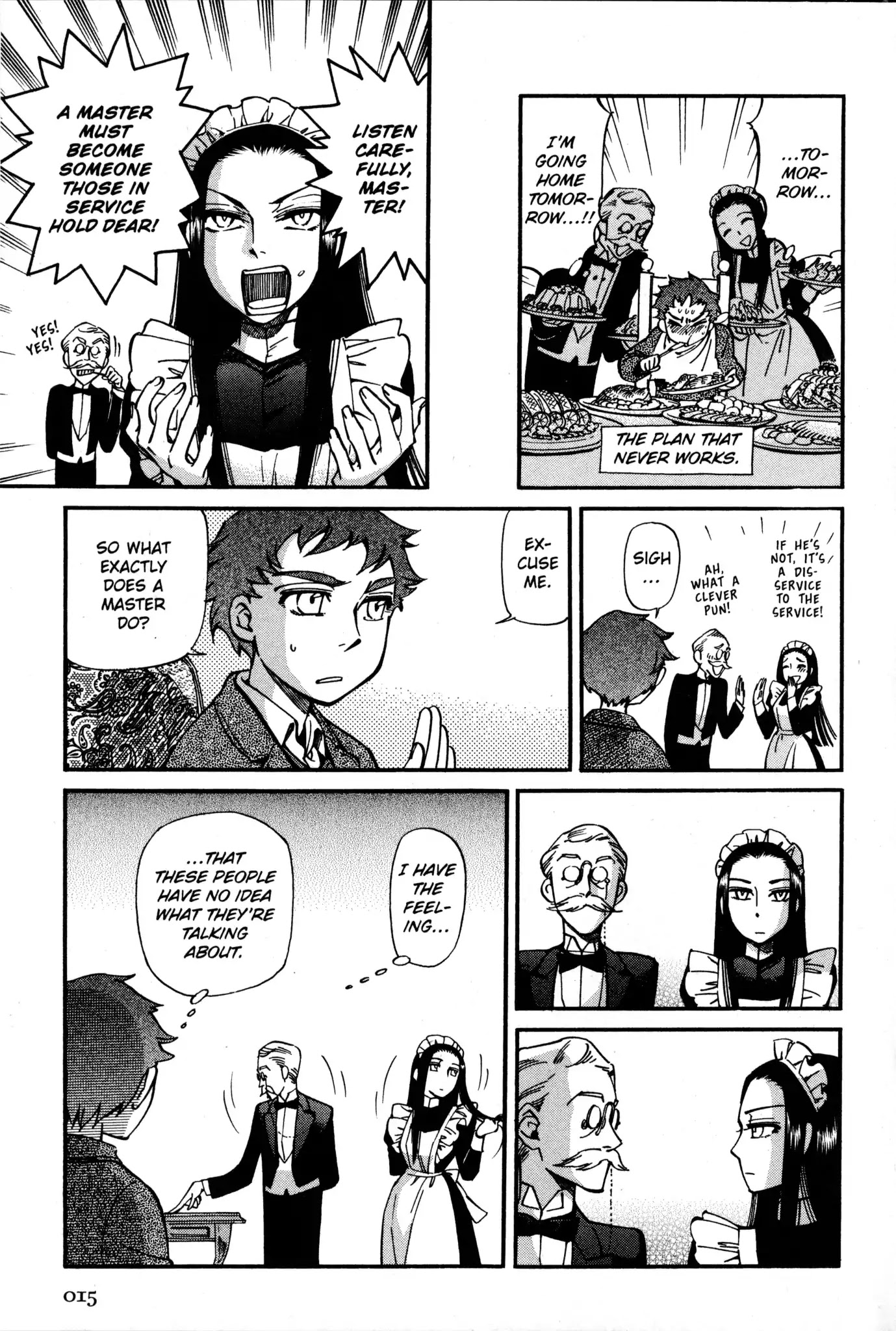 Kaoru Mori: Anything and Something Chapter 1 page 16 - Chapter 1: Welcome to the Mansion, Master!