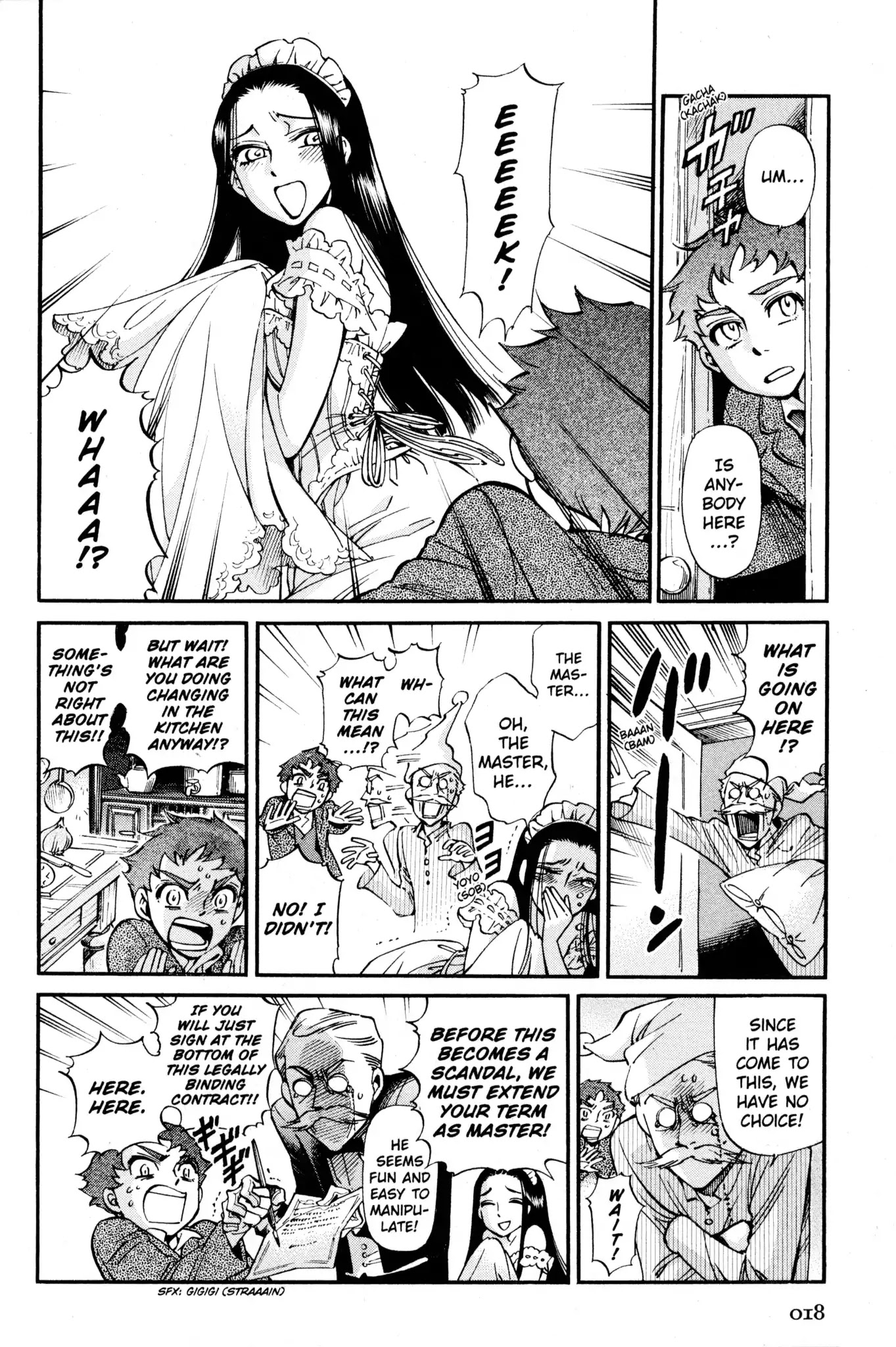 Kaoru Mori: Anything and Something Chapter 1 page 19 - Chapter 1: Welcome to the Mansion, Master!