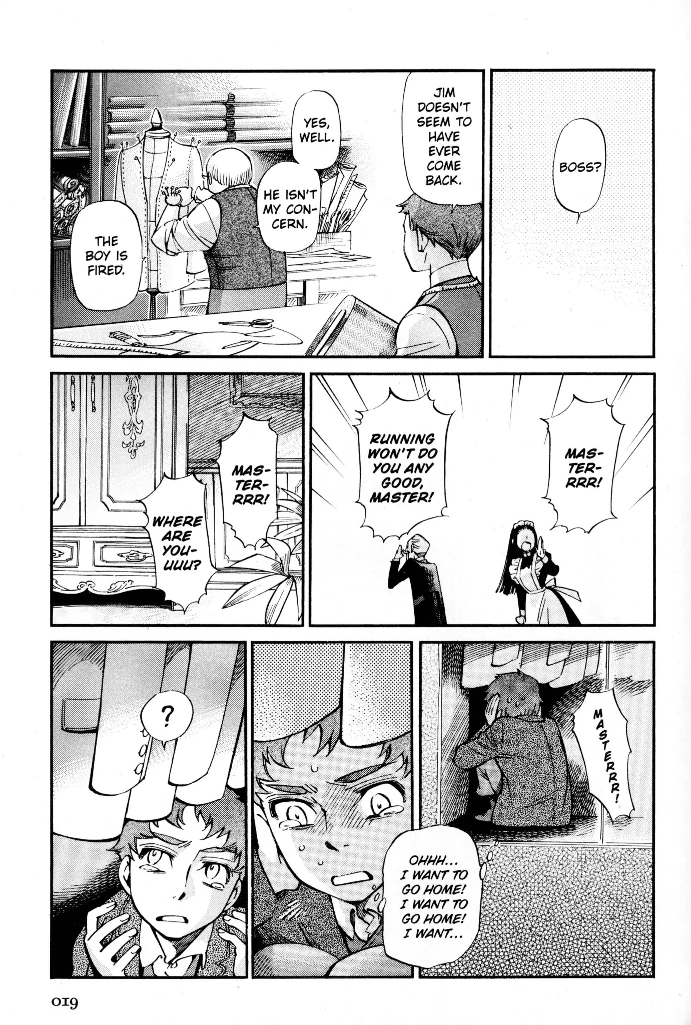 Kaoru Mori: Anything and Something Chapter 1 page 20 - Chapter 1: Welcome to the Mansion, Master!