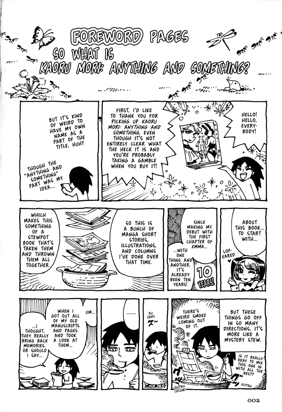 Kaoru Mori: Anything and Something Chapter 1 page 4 - Chapter 1: Welcome to the Mansion, Master!