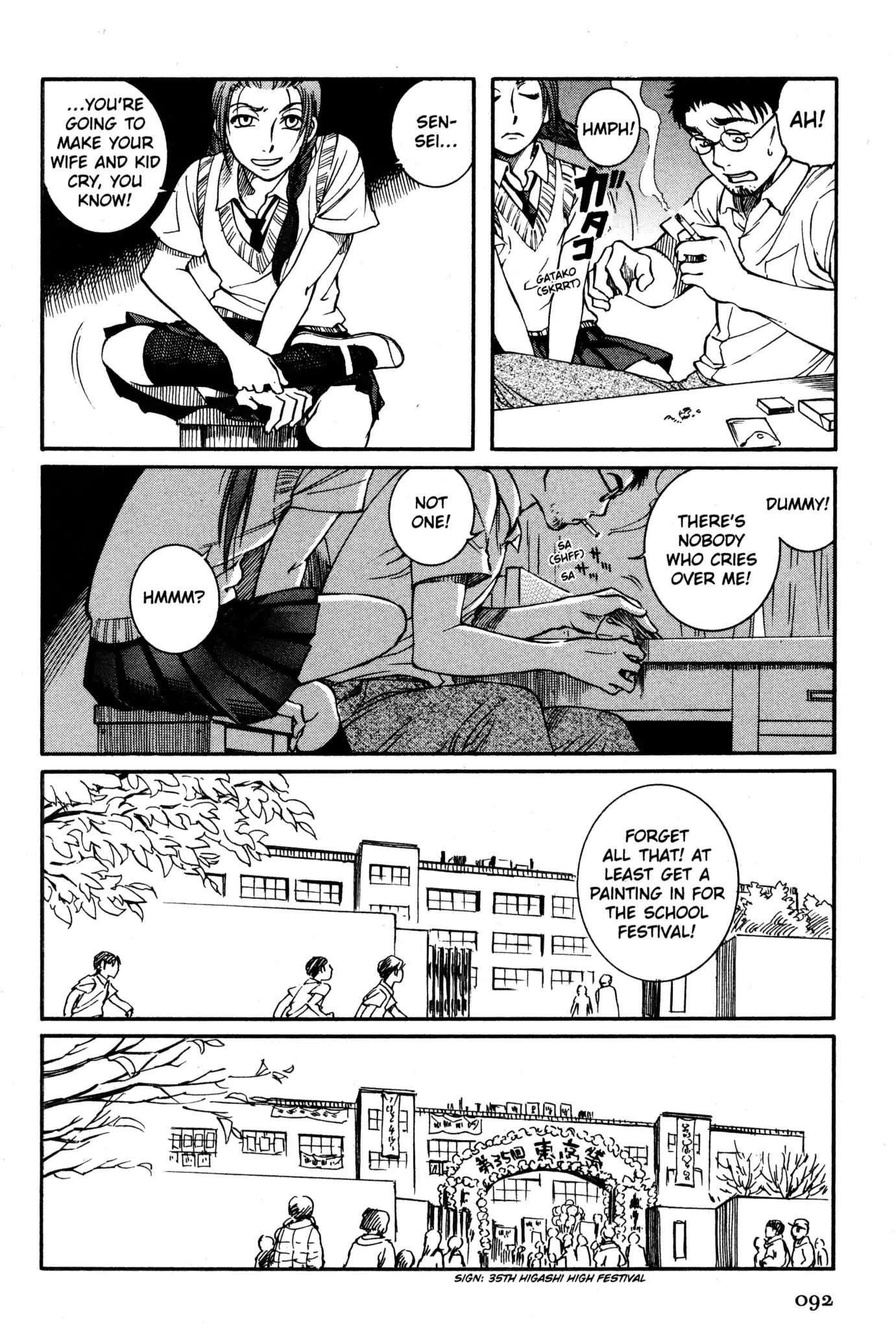Kaoru Mori: Anything and Something Chapter 11 page 10 - Chapter 11: Sumire's Flowers [END]
