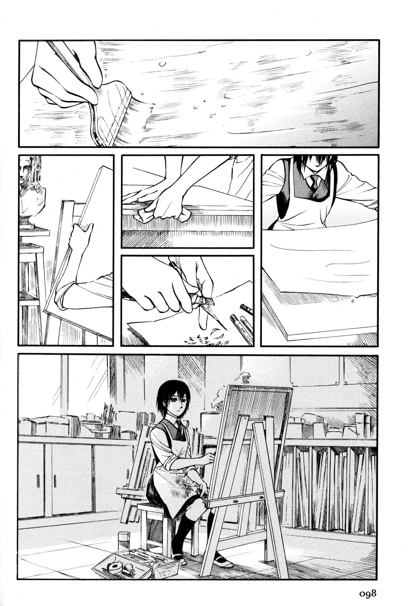 Kaoru Mori: Anything and Something Chapter 11 page 16 - Chapter 11: Sumire's Flowers [END]